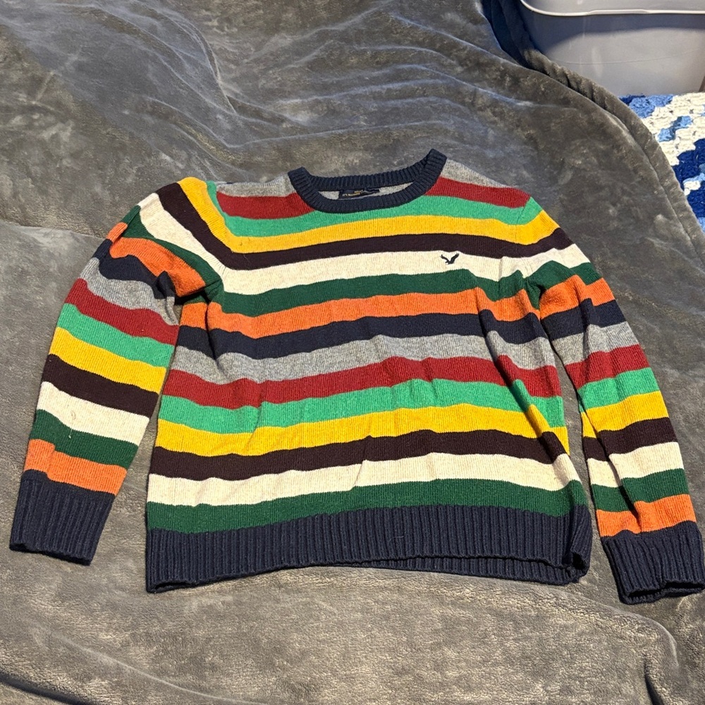 American Eagle Outfitters Multicolor Striped Sweater